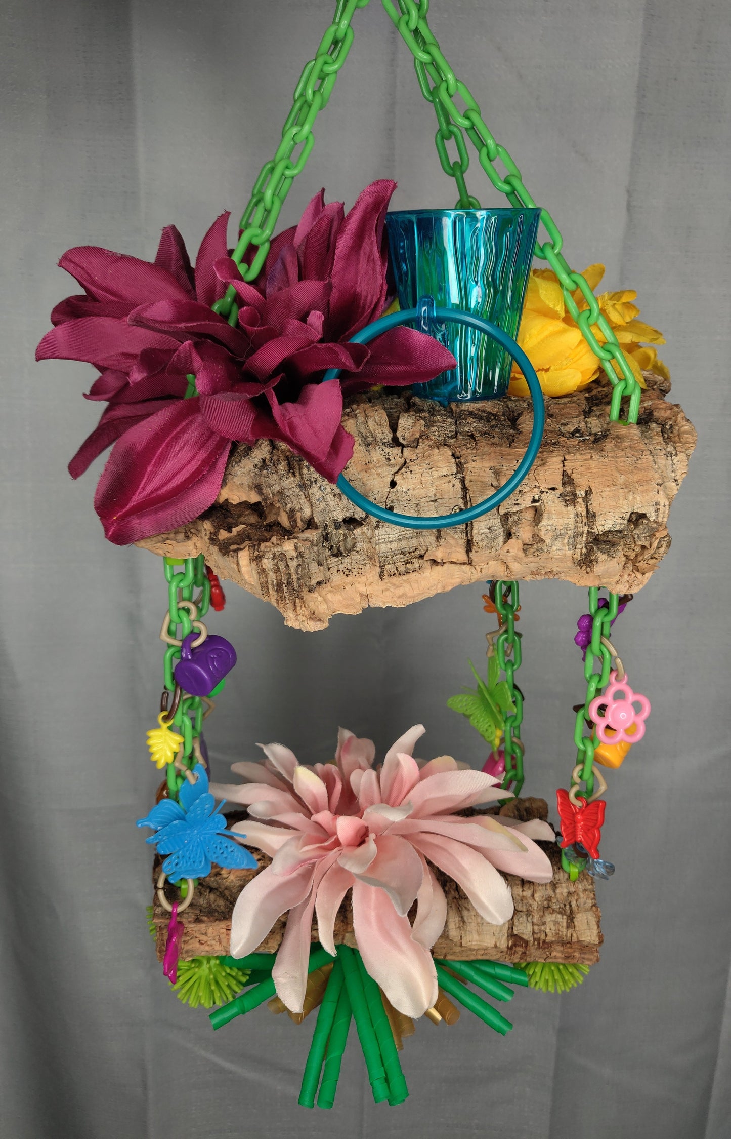 Cork Bark Enrichment Toy