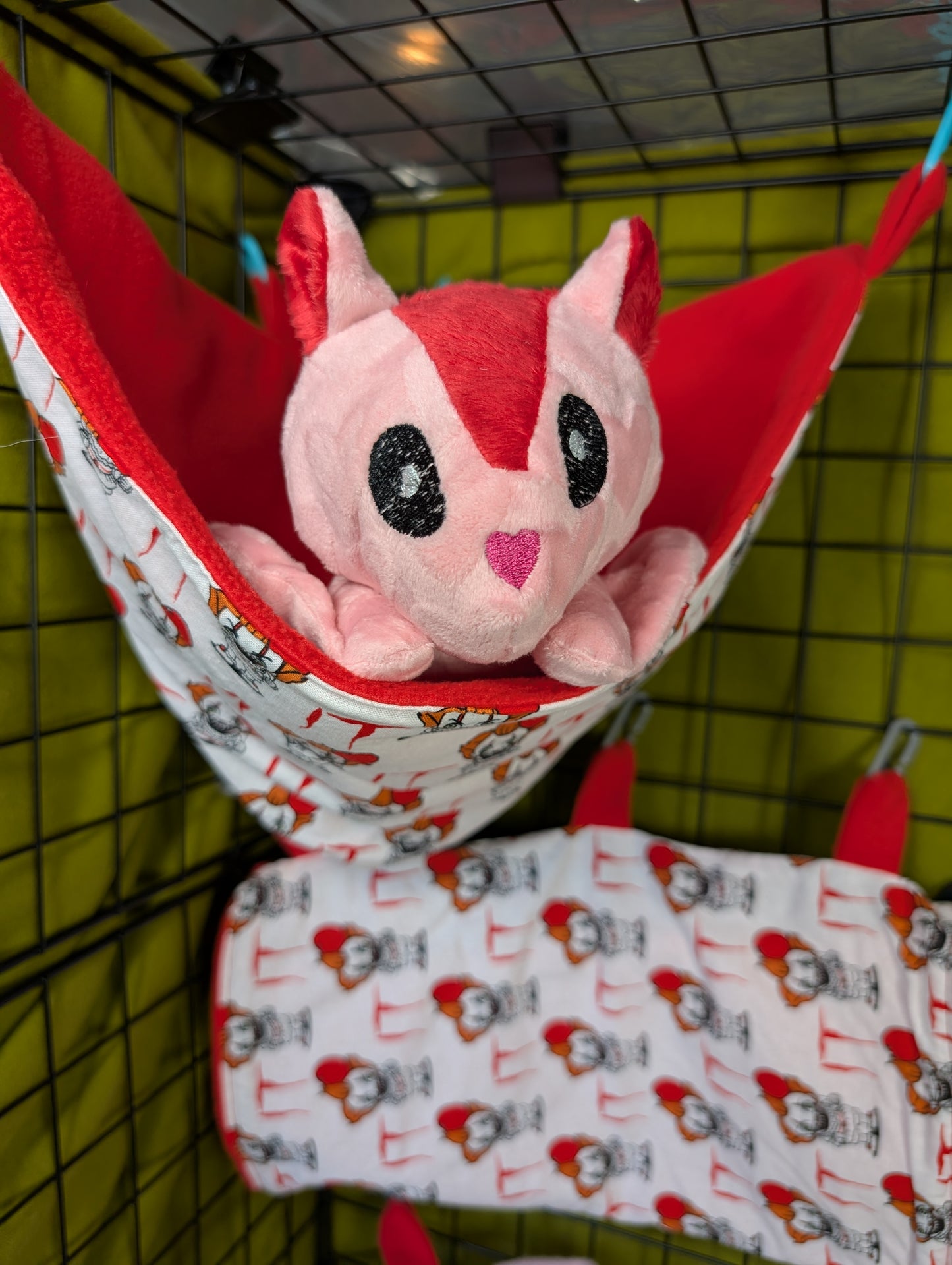 IT Horror-Themed Small Pet Cage Set – 5 Piece Sugar Glider Safe Set 🎈💀