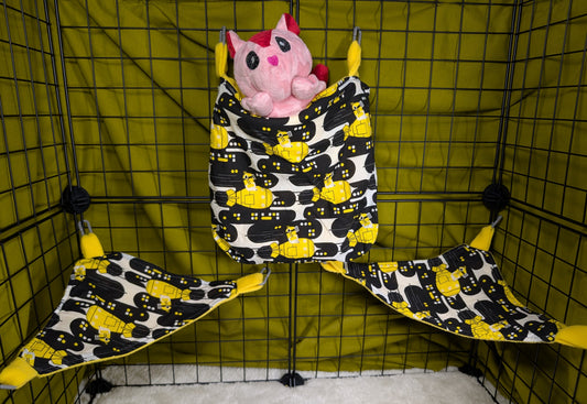 Minions 3-Piece Cage Set for Sugar Gliders and small pets