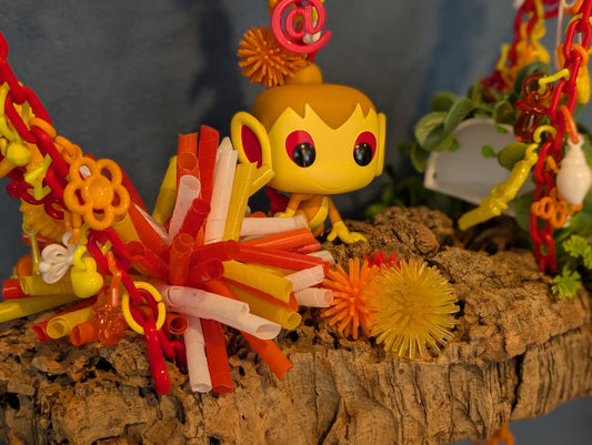 Cork Bark Enrichment Toy