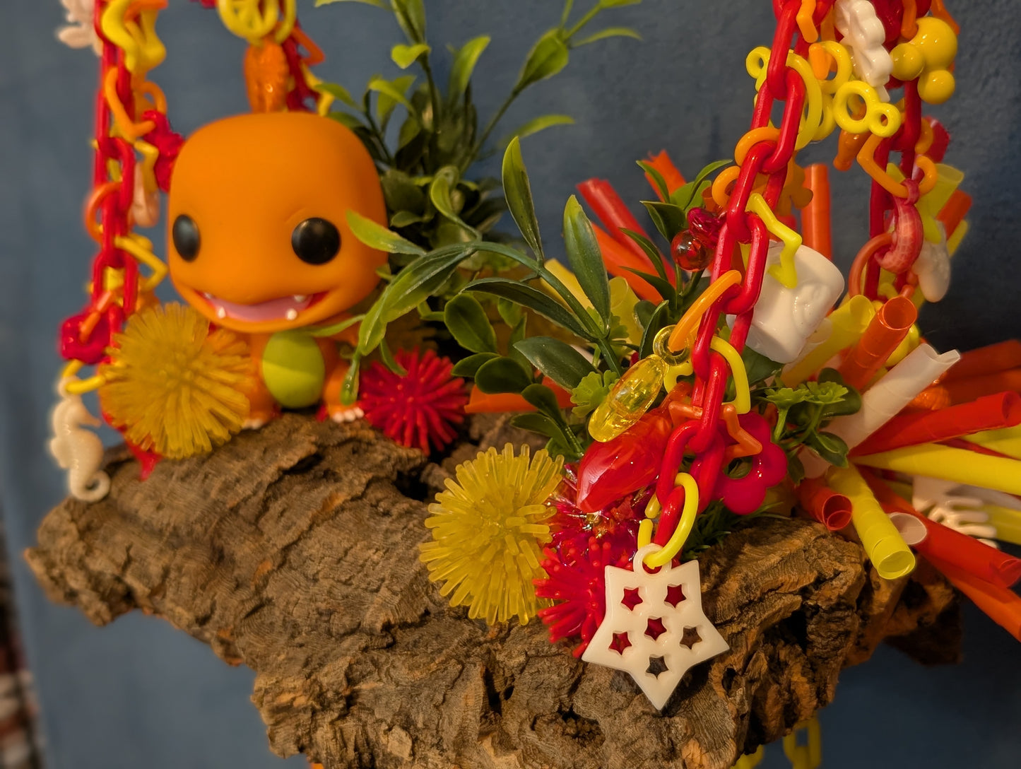 Cork Bark Enrichment Toy