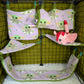 Star Wars Baby Yoda 5-Piece Fleece Cage Set for Sugar Gliders & Small Pets