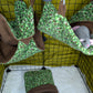Minecraft-Themed 3-Piece Small Mammal Cage Set