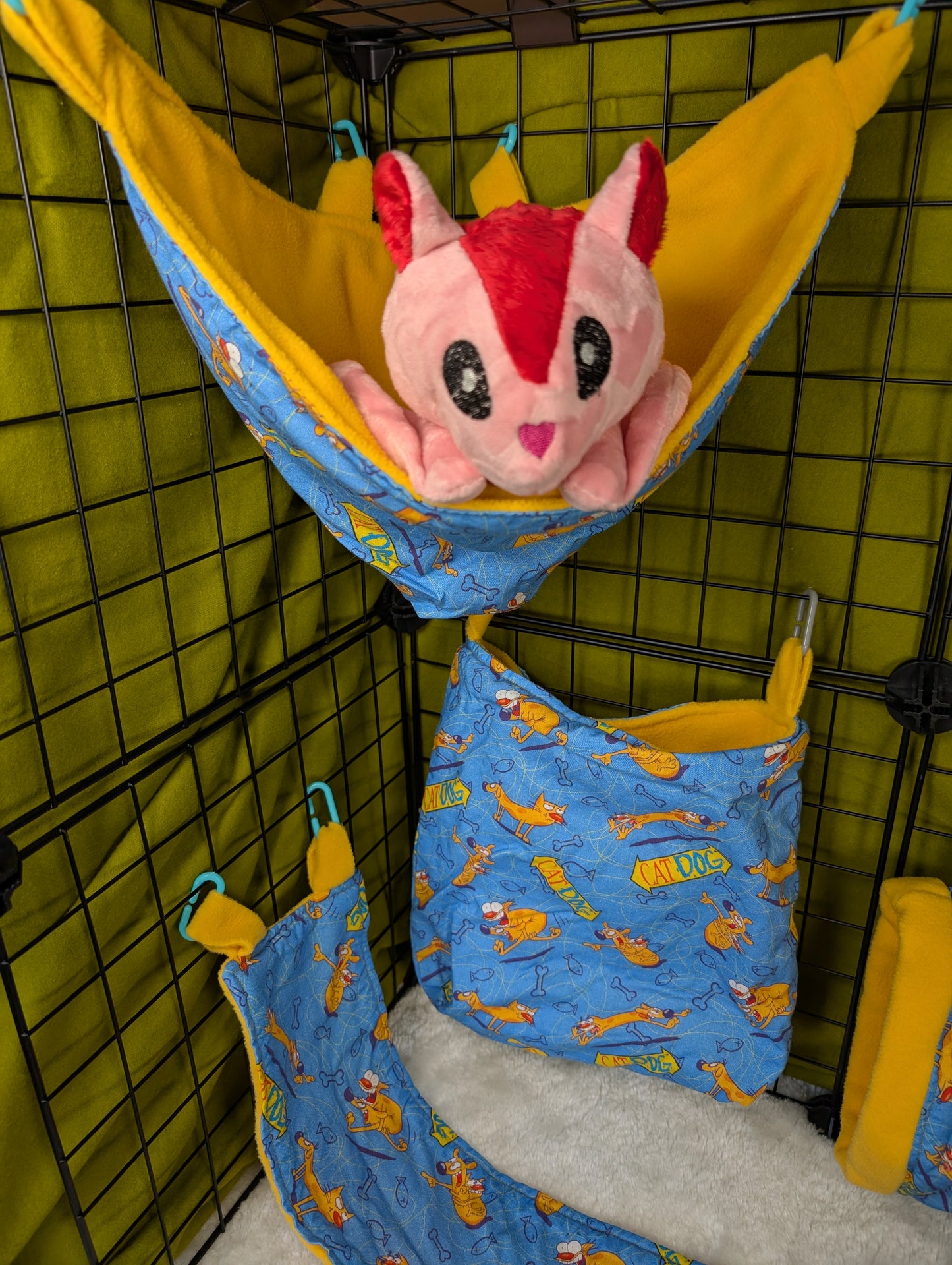 Nickelodeon CatDog 7-Piece Cage Set