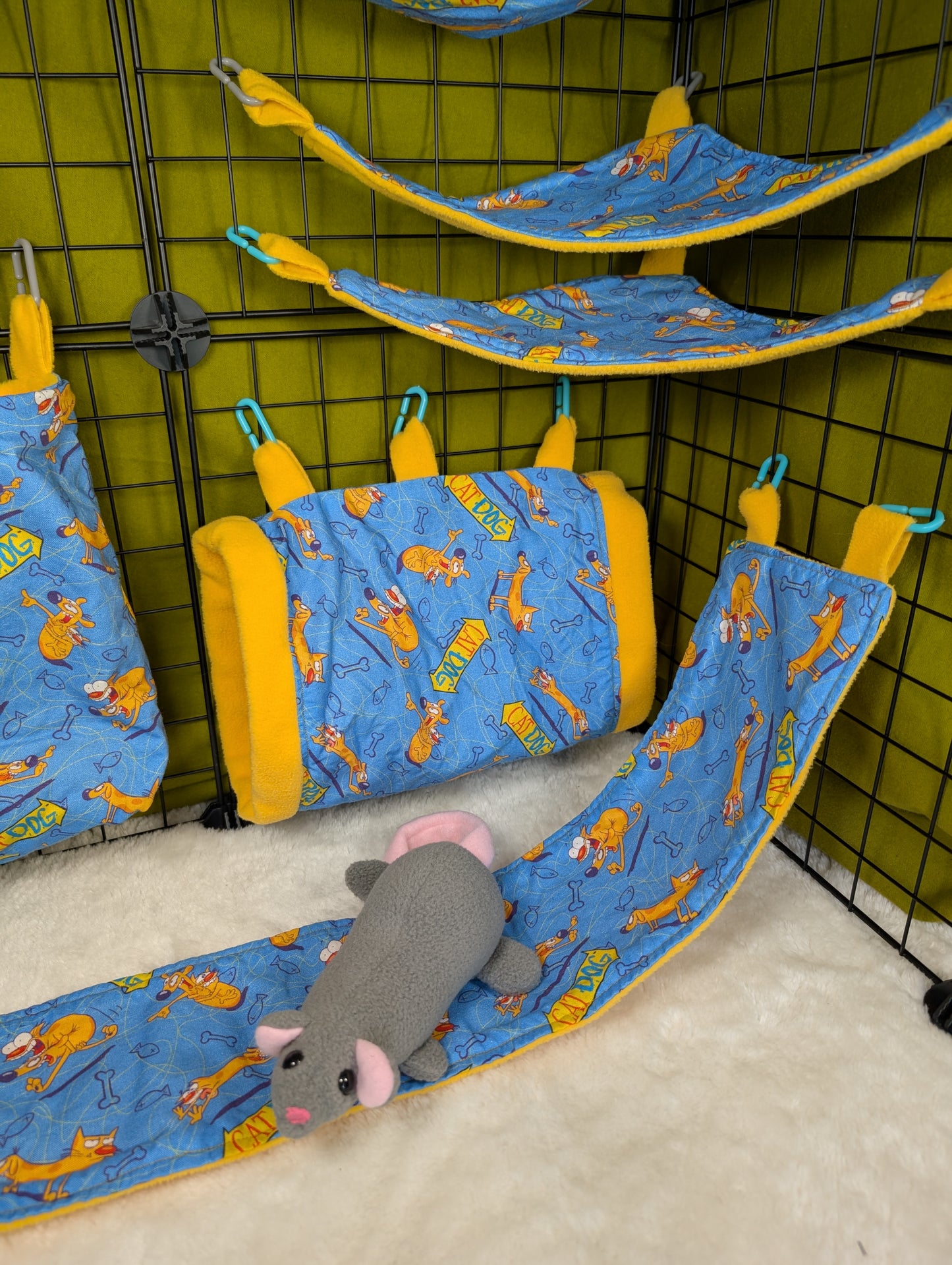 Nickelodeon CatDog 7-Piece Cage Set