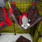 Gryffindor-Themed 3-Piece Cage Set