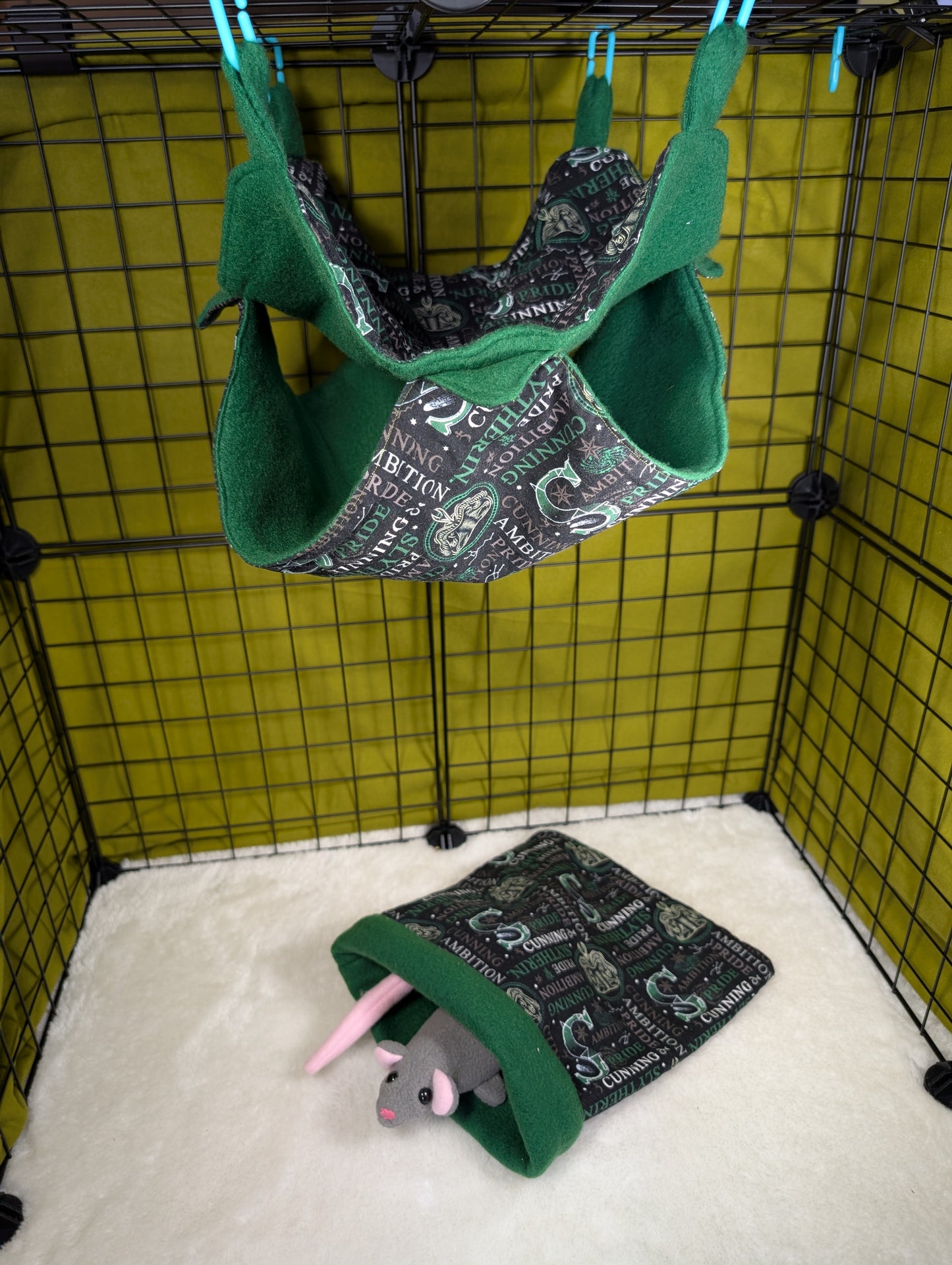 2-Piece Slytherin Cage Set