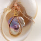 Beautiful Hand-wrapped Baroque Pendant